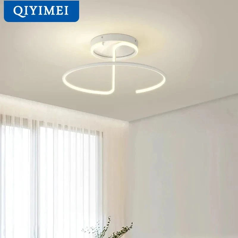Lustre LED Rond pour Éclairage Intérieur par Qiyimei - Design Illuminant | Marco Lucetti