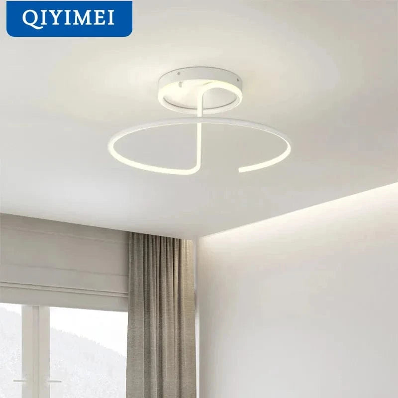 Lustre LED Rond pour Éclairage Intérieur par Qiyimei - Design Illuminant | Marco Lucetti