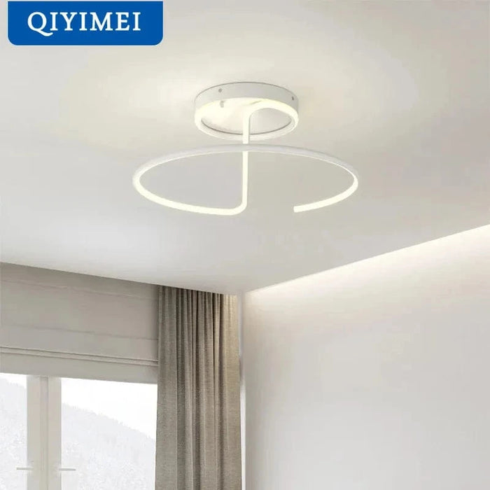 Lustre LED Rond pour Éclairage Intérieur par Qiyimei - Design Illuminant | Marco Lucetti