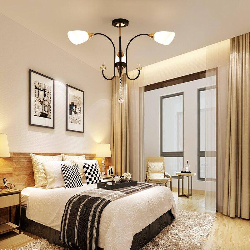 Lustre LED RoundArm Glass Room | Marco Lucetti