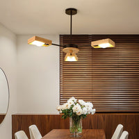 Lustre LED scandinave en bois Rauwl | Marco Lucetti