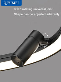 Lustre LED Smart avec gradation à distance et éclairage intérieur | Marco Lucetti