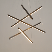 Lustre LED Solana Métal-Mix | Marco Lucetti
