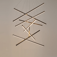 Lustre LED Solana Métal-Mix | Marco Lucetti