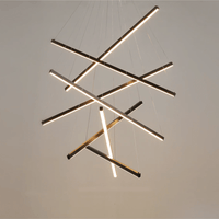 Lustre LED Solana Métal-Mix | Marco Lucetti