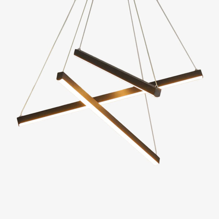 Lustre LED Solana Métal-Mix | Marco Lucetti