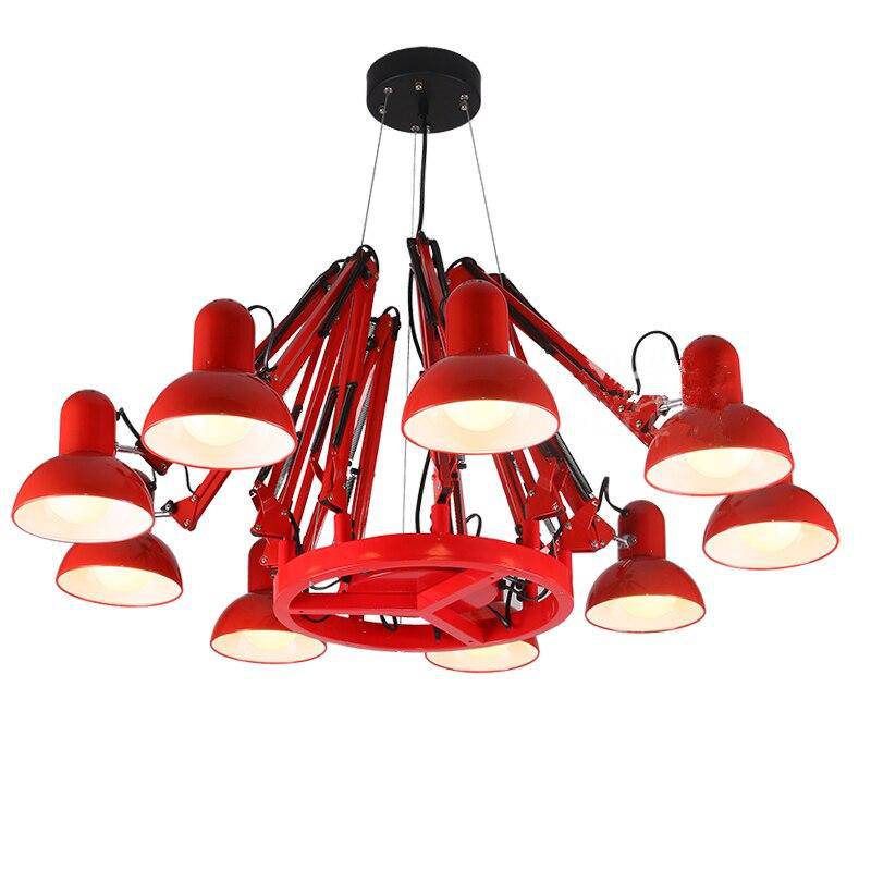 Lustre LED Spider métal design industrielle | Marco Lucetti