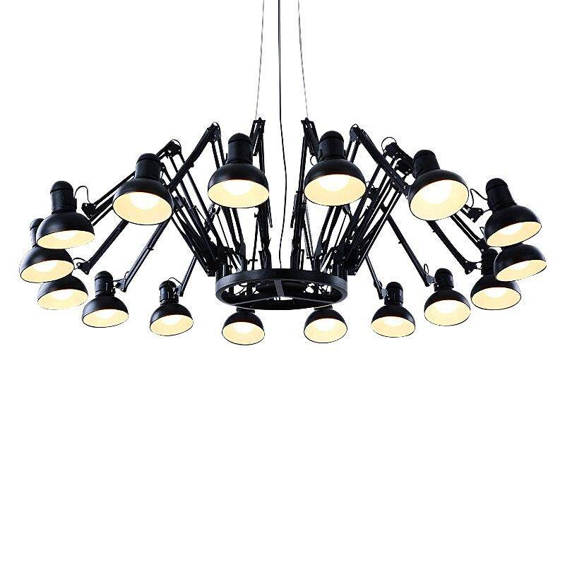 Lustre LED Spider métal design industrielle | Marco Lucetti