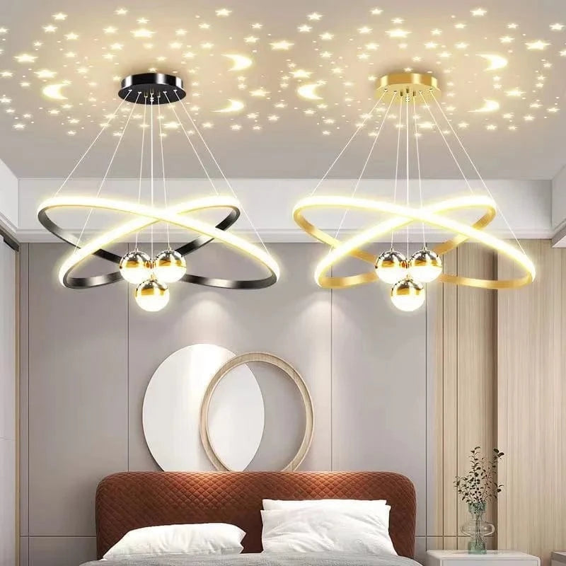 Lustre LED "Stellaire Circulaire" par Homedero | Marco Lucetti
