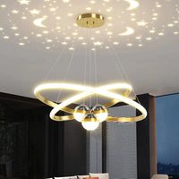 Lustre LED "Stellaire Circulaire" par Homedero | Marco Lucetti