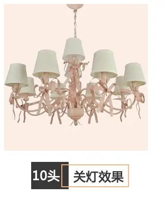 Lustre LED "EuroGlow" avec ruban et arc décoratif