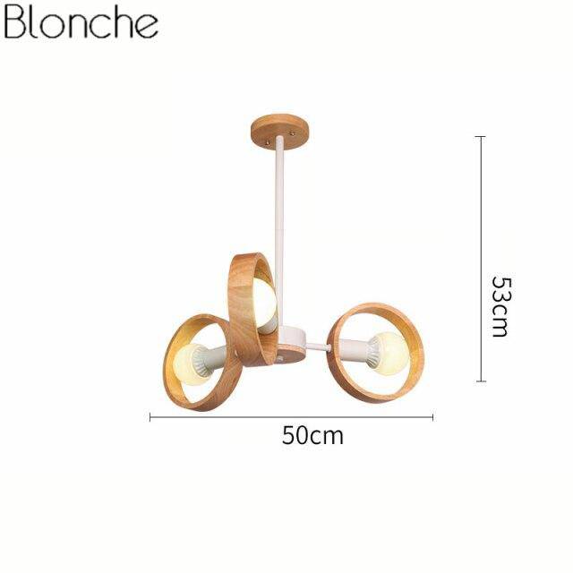 Lustre LED Style Japan - Élégance Moderne | Marco Lucetti Blanc / 3 lampes