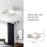 Lustre LED Style Nordic Wabi-sabi Minimaliste Loft Suspension