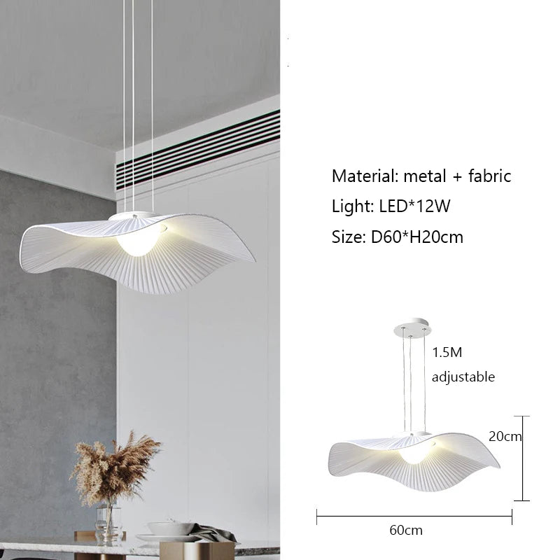 Lustre LED Style Nordic Wabi-sabi Minimaliste Loft Suspension