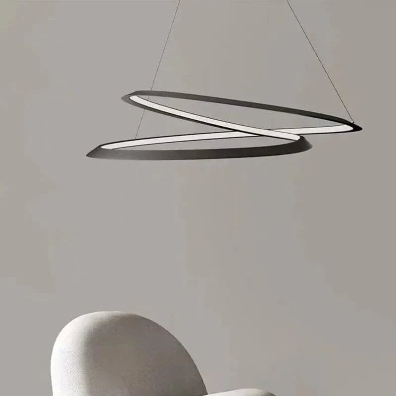 Lustre LED suspendu au design contemporain | Marco Lucetti