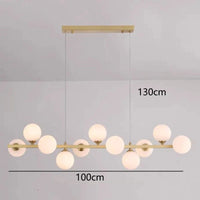 Lustre LED Suspendu au Design Moderne - Illumine Votre Espace | Marco Lucetti 11 têtes 1 / Blanc froid