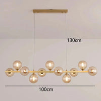 Lustre LED Suspendu au Design Moderne - Illumine Votre Espace | Marco Lucetti 11 têtes 2 / Blanc froid