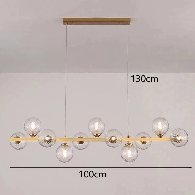 Lustre LED Suspendu au Design Moderne - Illumine Votre Espace | Marco Lucetti 11 têtes 3 / Blanc froid