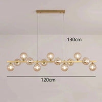 Lustre LED Suspendu au Design Moderne - Illumine Votre Espace | Marco Lucetti 13 têtes 2 / Blanc froid