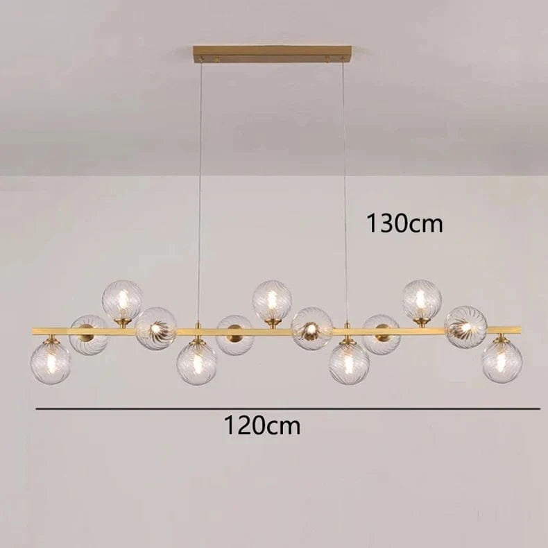 Lustre LED Suspendu au Design Moderne - Illumine Votre Espace | Marco Lucetti 13 têtes 3 / Blanc froid