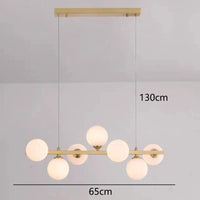 Lustre LED Suspendu au Design Moderne - Illumine Votre Espace | Marco Lucetti 7 têtes 1 / Blanc froid