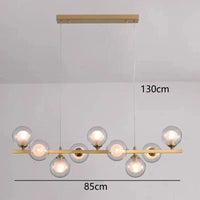 Lustre LED Suspendu au Design Moderne - Illumine Votre Espace | Marco Lucetti 9 têtes 4 / Blanc froid