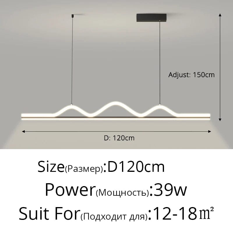 Lustre LED Suspendu Décoratif pour un Éclairage Intérieur Moderne | Marco Lucetti