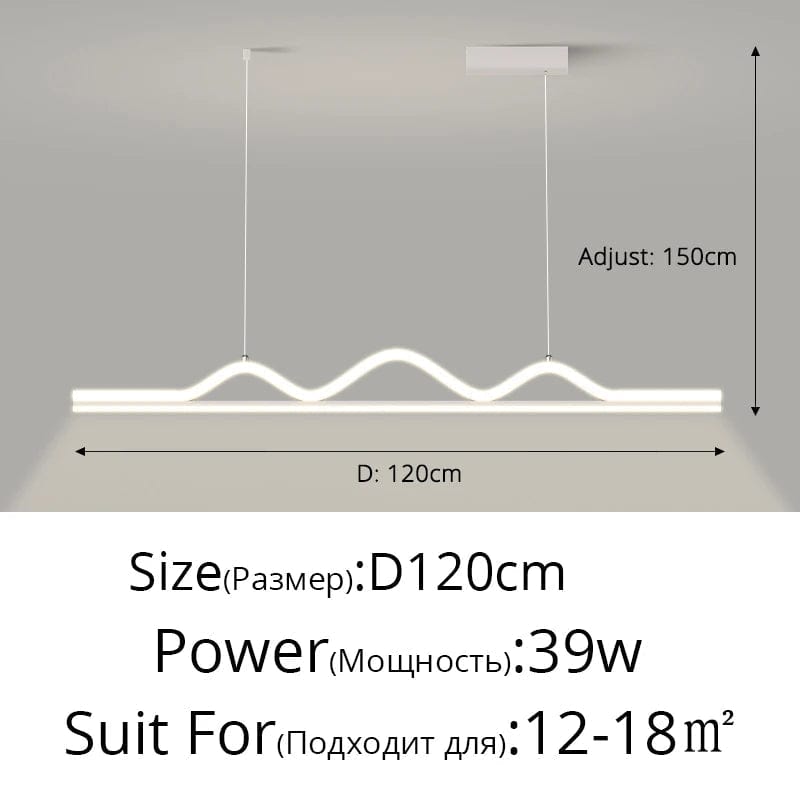 Lustre LED Suspendu Décoratif pour un Éclairage Intérieur Moderne | Marco Lucetti