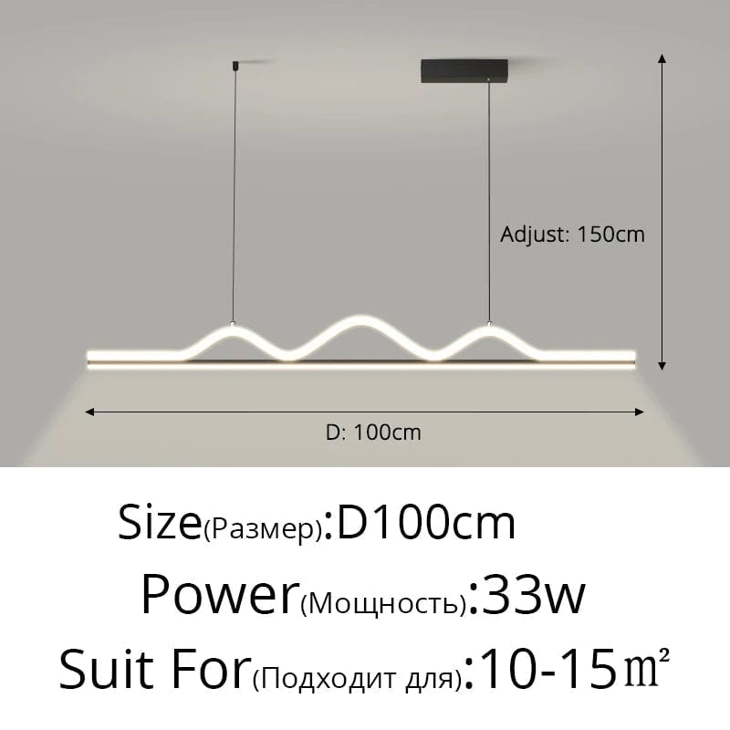 Lustre LED Suspendu Décoratif pour un Éclairage Intérieur Moderne | Marco Lucetti