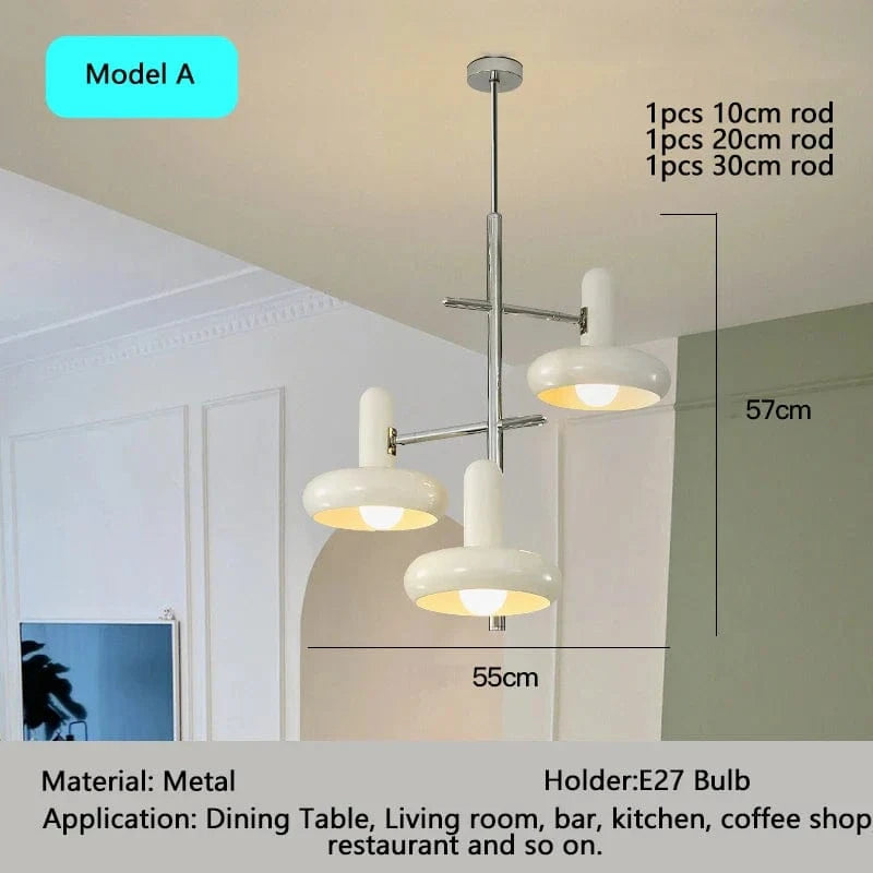 Lustre LED Suspendu Design | Marco Lucetti Modèle A / Lumière blanche