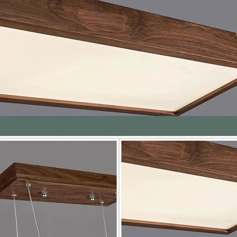 Lustre LED Suspendu en Bois au Design Moderne | Marco Lucetti