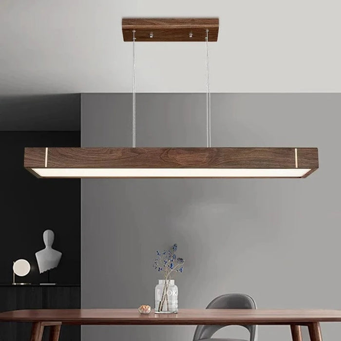Lustre LED Suspendu en Bois au Design Moderne | Marco Lucetti