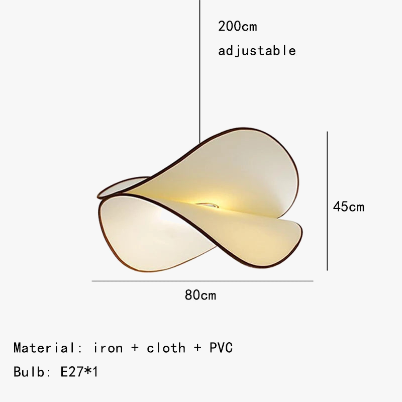 Lustre LED suspendu en tissu SmartFlex ™ - Nouveau Style Réglable