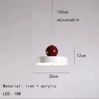 Lustre LED tendance avec cordon métallique ajustable - Livraison directe | Marco Lucetti B-Blanc / 3 modifiable