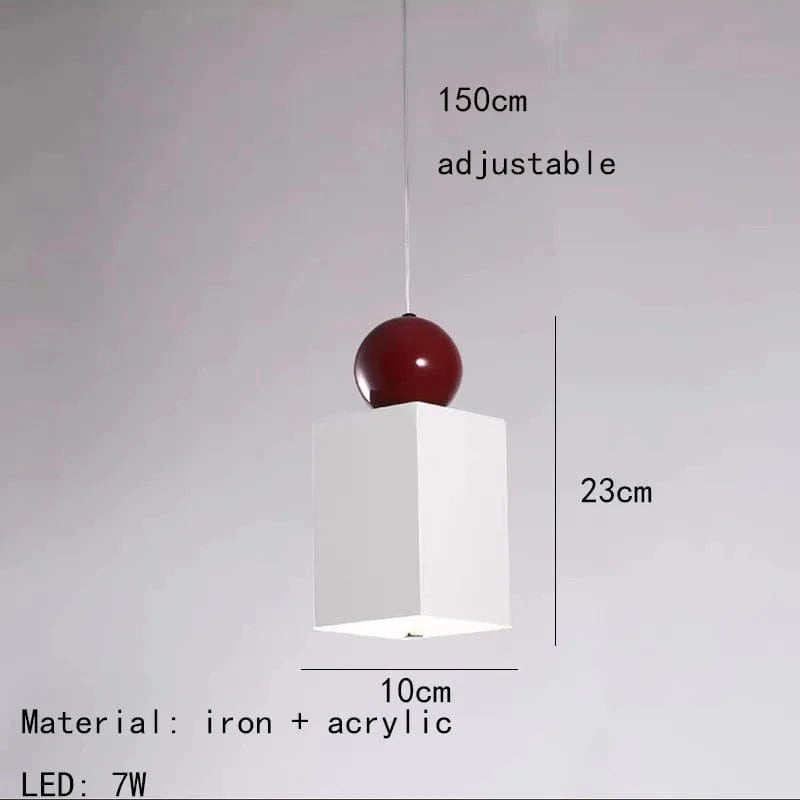 Lustre LED tendance avec cordon métallique ajustable - Livraison directe | Marco Lucetti D-Blanc / 3 modifiable