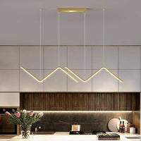 Lustre LED Triangulaire Moderne en Métal | Marco Lucetti