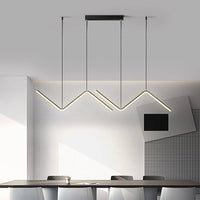 Lustre LED Triangulaire Moderne en Métal | Marco Lucetti