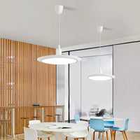 Lustre LED Ultra-mince Circulaire Moderne Minimaliste Trois-Preuve | Marco Lucetti