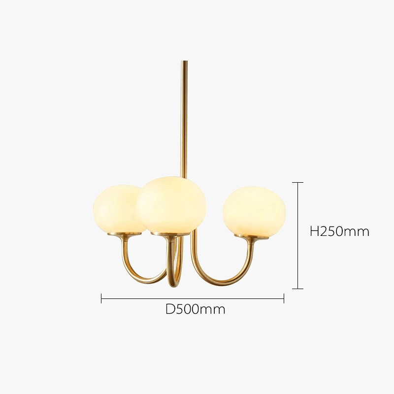Lustre LED Verre Décoratif | Marco Lucetti