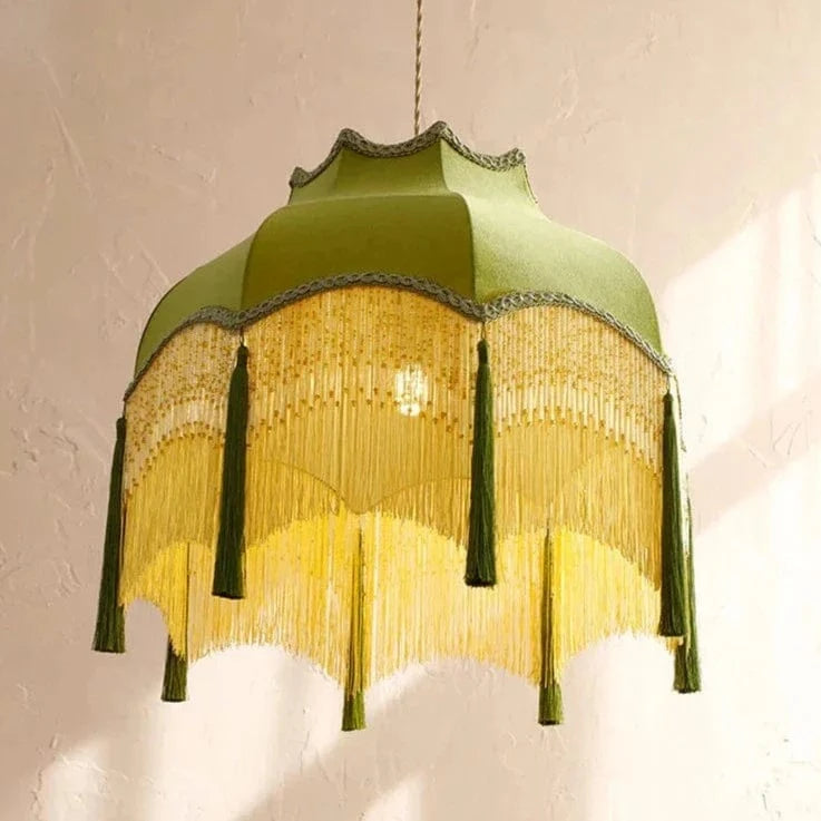 Lustre LED Vintage Velours Français | Marco Lucetti
