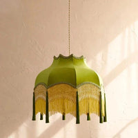 Lustre LED Vintage Velours Français | Marco Lucetti