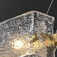 Lustre LED Waves of Glass – Design Moderne et Luxueux | Marco Lucetti
