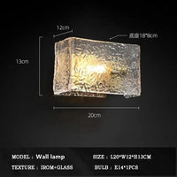 Lustre LED Waves of Glass – Design Moderne et Luxueux | Marco Lucetti Applique / Blanc chaud