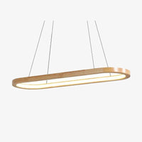 Lustre LED WoodRing Nordic | Marco Lucetti