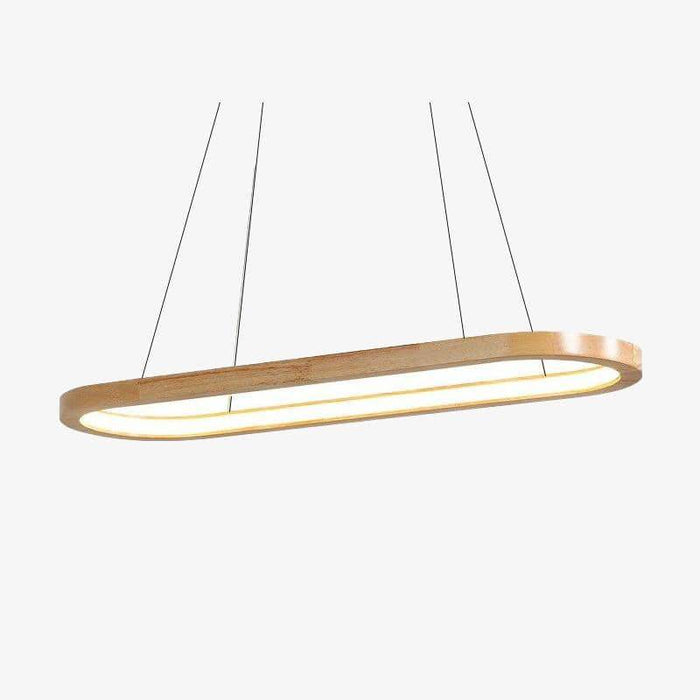 Lustre LED WoodRing Nordic | Marco Lucetti