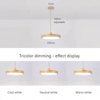 Lustre LED Zen en rondins | Marco Lucetti