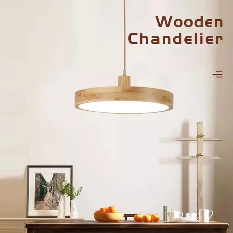 Lustre LED Zen en rondins | Marco Lucetti