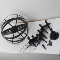 Lustre Loft Américain Industriel Nordique Rétro Globe Bougie - Édition Limitée | Marco Lucetti