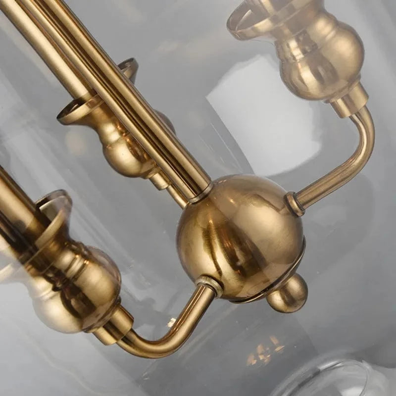 Lustre Loft Bar en verre - Style américain | Marco Lucetti