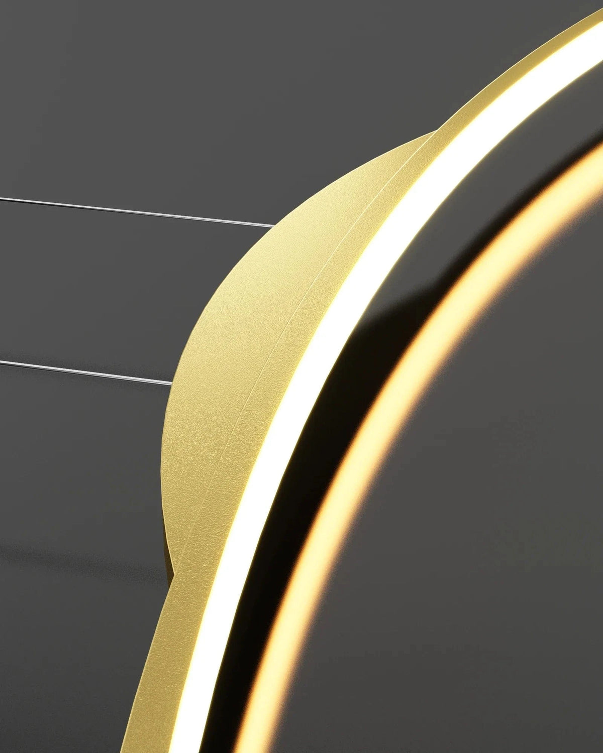 Lustre Long LED Minimaliste Éclat Moderne avec Hauteur Réglable | Marco Lucetti